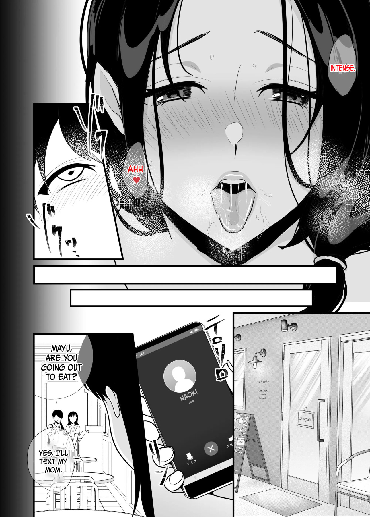 Hentai Manga Comic-My girlfriend's mother devours me ~ Seduced into having a secret relationship.-Read-36
